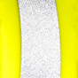 Mystique® Biothane obojek deluxe 25mm beta reflex žlutá 35-43cm