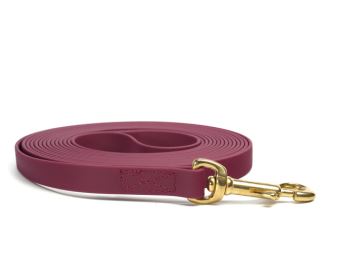 Biothane_tracking_leash_sewn_winered_brass_snap_hook_small_web (13)
