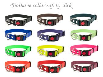 Biothane obojek safety click