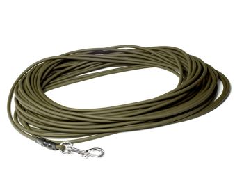 Mystique® Biothane stopovací vodítko 6mm khaki 5m
