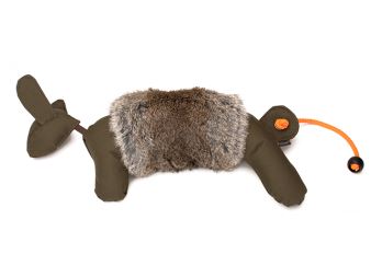 Mystique® Rabbit dog dummy s kožešinovým návlekem khaki velký