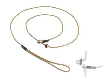 Mystique® Field trial moxon vodítko 4mm 130cm béžové s dorazem