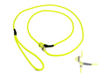 Mystique® Field trial moxon vodítko 4mm 130cm neon žluté s dorazem