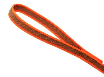 Rubbered handgrip detail orange (1)
