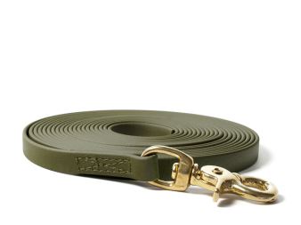 Biothane_tracking_leash_brass_trigger_13mm_sewn_khaki_small_web (14)
