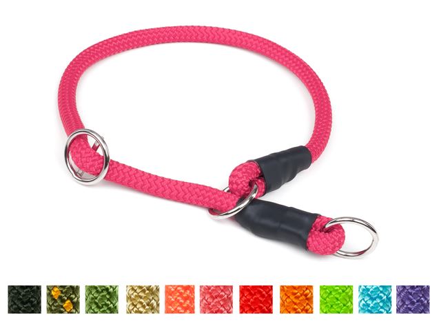Mystique® Obojek nylon kulatý s dorazem 8mm