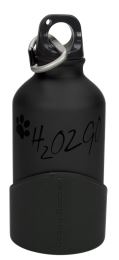 Láhev na vodu H2O2GO - 350 ml - černá