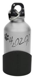 Láhev na vodu H2O2GO - 350 ml - stříbrná