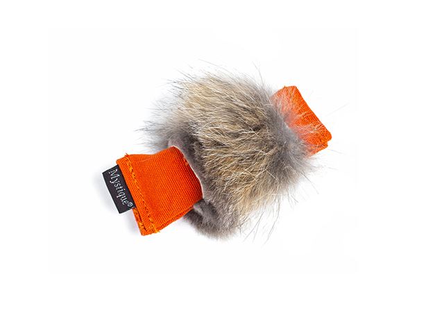 Mystique® Dummy "Sniffle" oranžový s liščí kožešinou