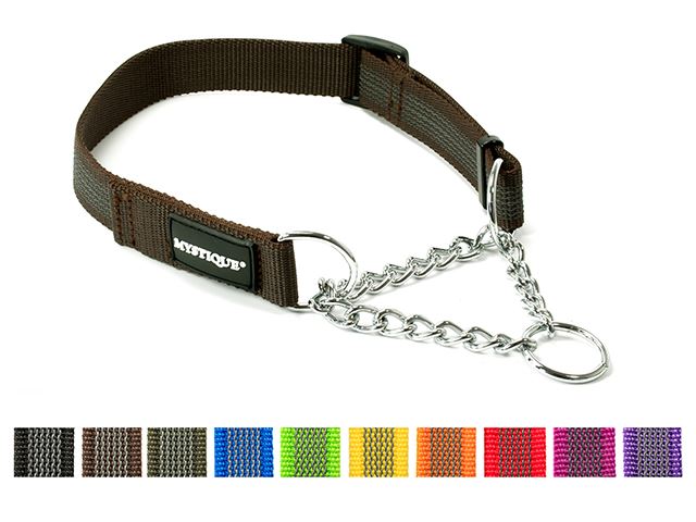 Mystique® Pogumovaný obojek polostahovací 25mm