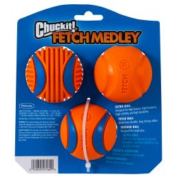 Chuckit Medley Medium - Set Fetch, Ultra and Rugged Ball 6,5cm (2)