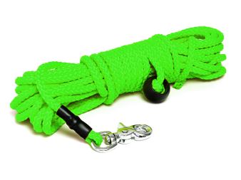 Mystique® Nylonové stopovací vodítko kulaté 7mm v neon zelenej