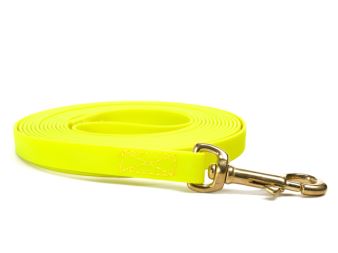 Biothane_tracking_leash_sewn_neon_yellow_brass_snap_hook_small_web (12)